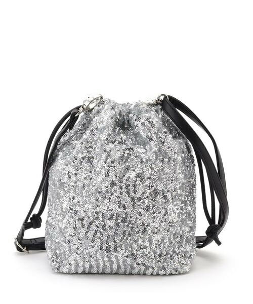 SHOO・LA・RUE / シューラルー ショルダーバッグ | スパンコール巾着ショルダーバッグ | 詳細10