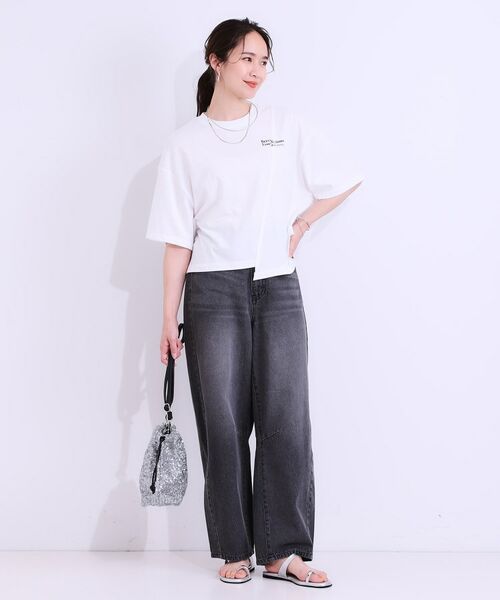 SHOO・LA・RUE / シューラルー ショルダーバッグ | スパンコール巾着ショルダーバッグ | 詳細5