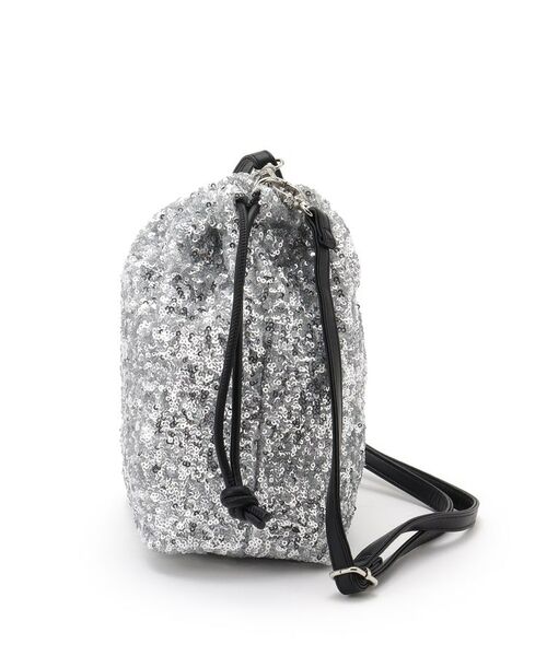 SHOO・LA・RUE / シューラルー ショルダーバッグ | スパンコール巾着ショルダーバッグ | 詳細9