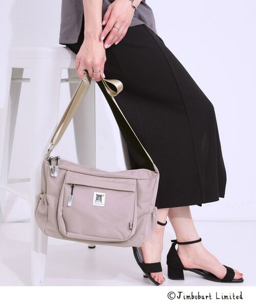 SHOO・LA・RUE / シューラルー ショルダーバッグ | 【Jimbobart×シューラルー】ミドルショルダー【コラボ】(パープル(081))