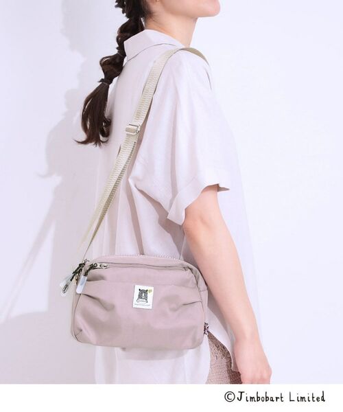 SHOO・LA・RUE / シューラルー ショルダーバッグ | 【Jimbobart×シューラルー】ふっくら小ショルダー【コラボ】(パープル(081))