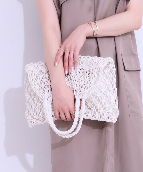 SHOO・LA・RUE / シューラルー トートバッグ | マクラメトートバッグ | 詳細1