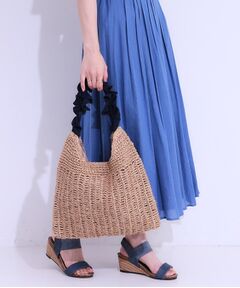 SHOO・LA・RUE / シューラルー トートバッグ | ペーパーフリルトートバッグ