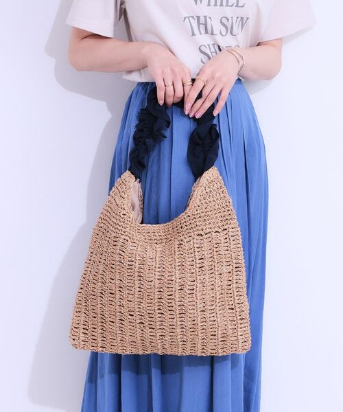 SHOO・LA・RUE / シューラルー トートバッグ | ペーパーフリルトートバッグ | 詳細3