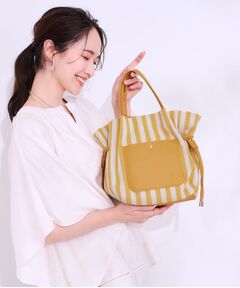 SHOO・LA・RUE / シューラルー トートバッグ | 【2WAY】素材コンビトートバッグ
