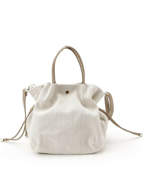 SHOO・LA・RUE / シューラルー トートバッグ | 【2WAY】素材コンビトートバッグ | 詳細12