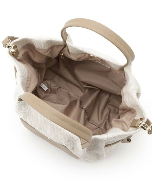 SHOO・LA・RUE / シューラルー トートバッグ | 【2WAY】素材コンビトートバッグ | 詳細13