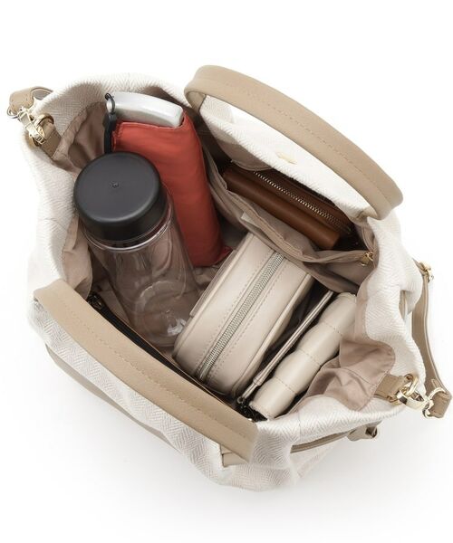 SHOO・LA・RUE / シューラルー トートバッグ | 【2WAY】素材コンビトートバッグ | 詳細16