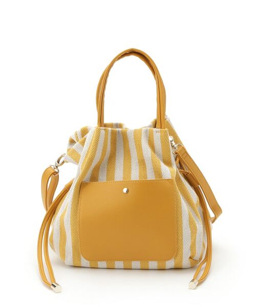 SHOO・LA・RUE / シューラルー トートバッグ | 【2WAY】素材コンビトートバッグ | 詳細8