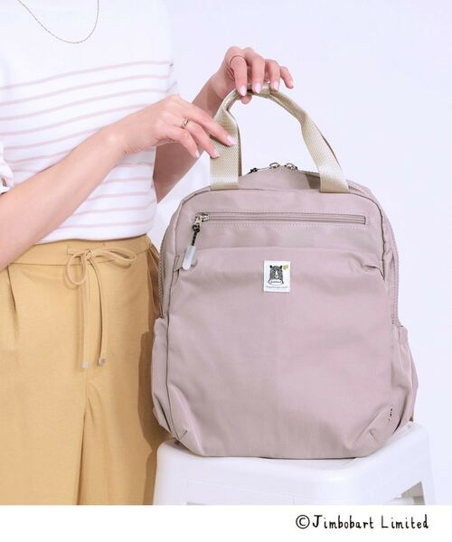 SHOO・LA・RUE / シューラルー リュック・バックパック | 【Jimbobart×シューラルー】リュック【コラボ】(パープル(081))