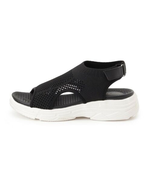 SHOO・LA・RUE / シューラルー サンダル | ニットスニーカーサンダル | 詳細2