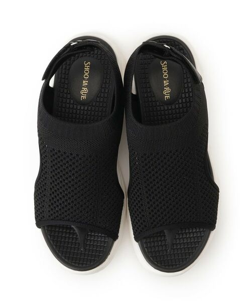 SHOO・LA・RUE / シューラルー サンダル | ニットスニーカーサンダル | 詳細4