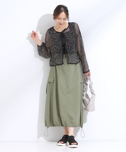 SHOO・LA・RUE / シューラルー サンダル | ニットスニーカーサンダル | 詳細8