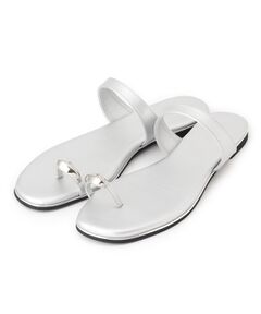 SHOO・LA・RUE / シューラルー サンダル | メタルリングサンダル