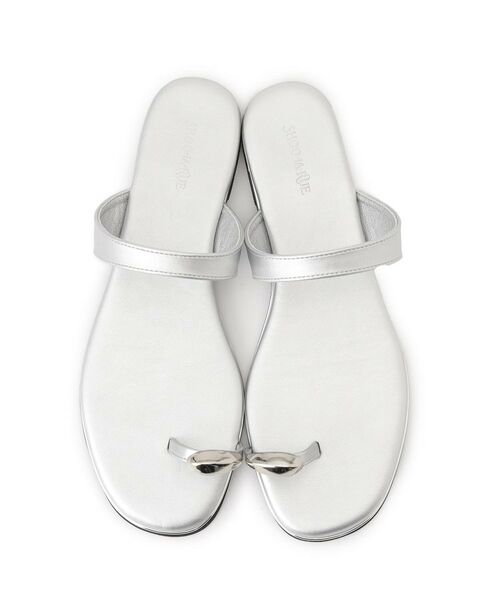 SHOO・LA・RUE / シューラルー サンダル | メタルリングサンダル | 詳細4