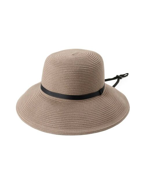 SHOO・LA・RUE / シューラルー ハット | 【手洗い可能】バックスリットブレードハット | 詳細1