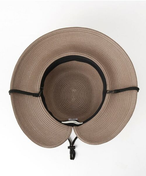 SHOO・LA・RUE / シューラルー ハット | 【手洗い可能】バックスリットブレードハット | 詳細4