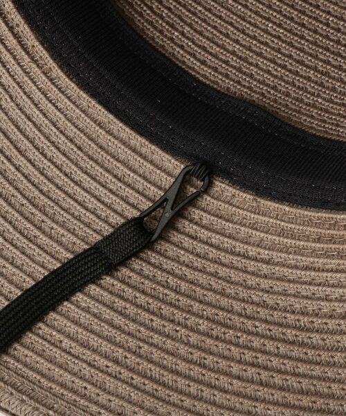 SHOO・LA・RUE / シューラルー ハット | 【手洗い可能】バックスリットブレードハット | 詳細6