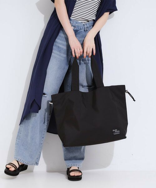 SHOO・LA・RUE / シューラルー トートバッグ | 【撥水】ビッグ巾着トートバッグ | 詳細1