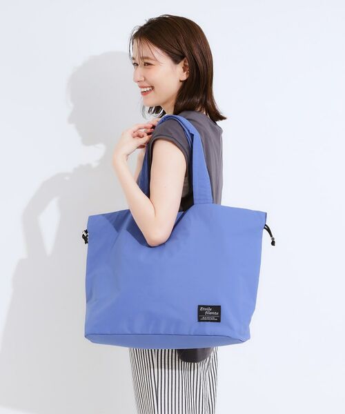 SHOO・LA・RUE / シューラルー トートバッグ | 【撥水】ビッグ巾着トートバッグ | 詳細7