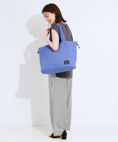 SHOO・LA・RUE / シューラルー トートバッグ | 【撥水】ビッグ巾着トートバッグ | 詳細8