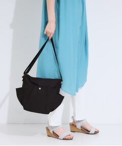 SHOO・LA・RUE / シューラルー ショルダーバッグ | 【撥水】フロントタック9ポケットショルダーバッグ