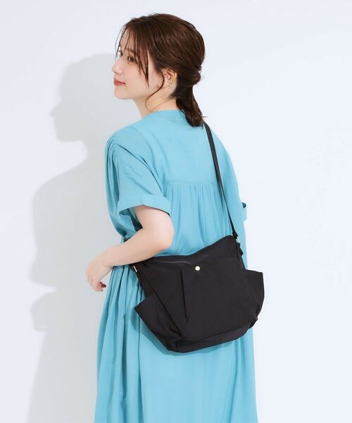 SHOO・LA・RUE / シューラルー ショルダーバッグ | 【撥水】フロントタック9ポケットショルダーバッグ | 詳細1