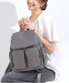 SHOO・LA・RUE / シューラルー リュック・バックパック | 【撥水】Wポケットリュック