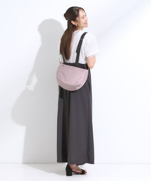 SHOO・LA・RUE / シューラルー ショルダーバッグ | 【撥水】フロントポケットハーフムーンショルダーバッグ | 詳細12