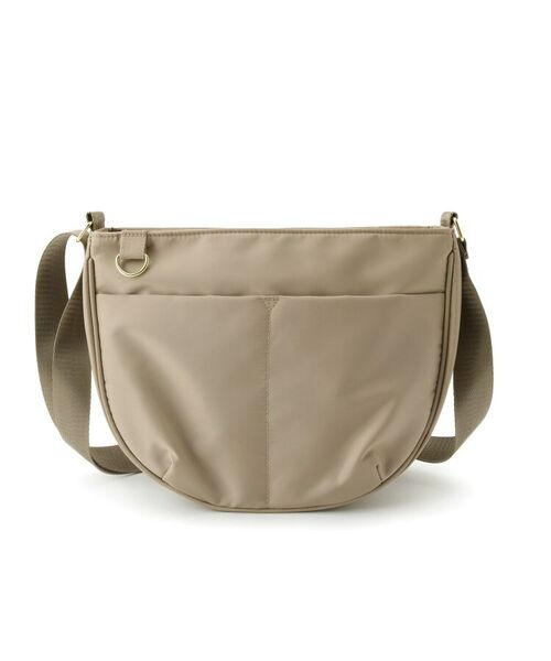 SHOO・LA・RUE / シューラルー ショルダーバッグ | 【撥水】フロントポケットハーフムーンショルダーバッグ | 詳細16