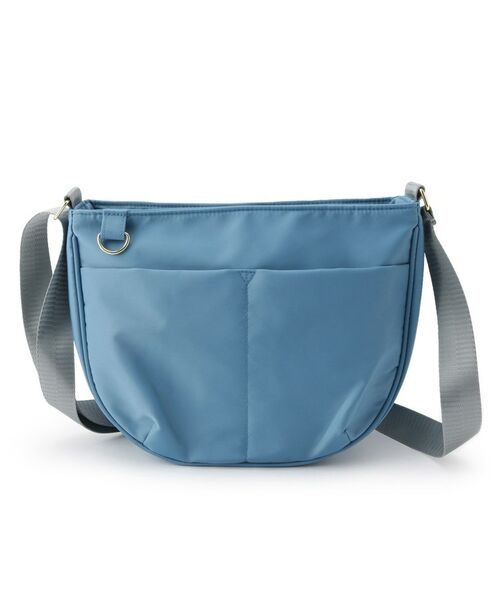 SHOO・LA・RUE / シューラルー ショルダーバッグ | 【撥水】フロントポケットハーフムーンショルダーバッグ | 詳細17