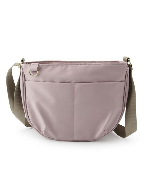 SHOO・LA・RUE / シューラルー ショルダーバッグ | 【撥水】フロントポケットハーフムーンショルダーバッグ | 詳細18