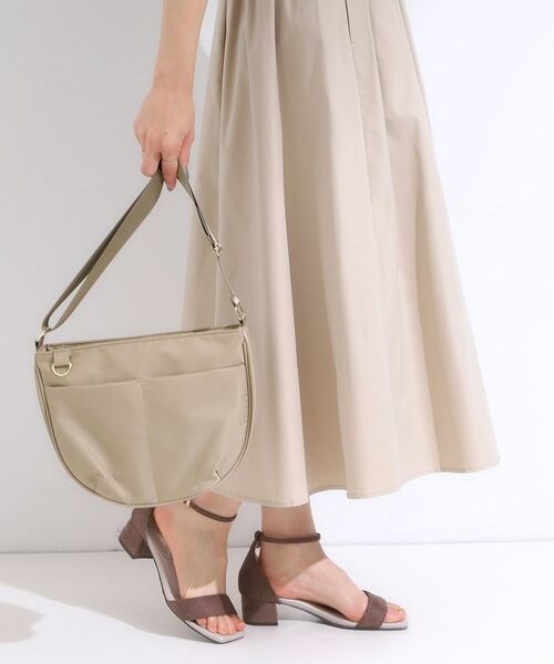 SHOO・LA・RUE / シューラルー ショルダーバッグ | 【撥水】フロントポケットハーフムーンショルダーバッグ | 詳細7