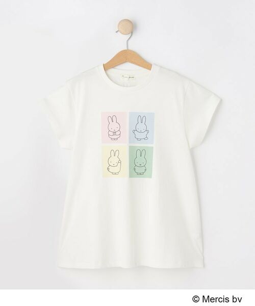 SHOO・LA・RUE / シューラルー Tシャツ | 【miffy】アソートプリントTシャツ(ホワイト(401))