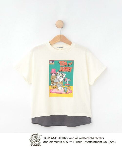 SHOO・LA・RUE / シューラルー Tシャツ | 【TOM and JERRY】 ひんやり裾レイヤードTシャツ | 詳細1