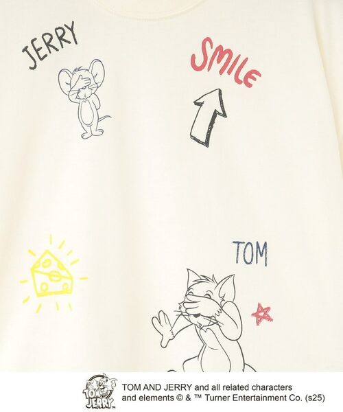 SHOO・LA・RUE / シューラルー Tシャツ | 【TOM and JERRY】ひんやりラクガキTシャツ | 詳細10