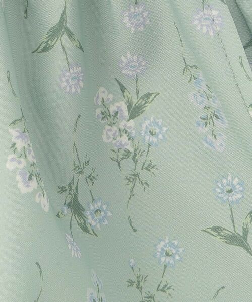 SHOO・LA・RUE / シューラルー ショート・ハーフ・半端丈パンツ | 【100-150cm/撥水】上品なボタニカル柄 ハートポケットショートパンツ | 詳細6