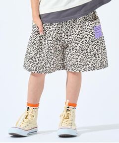 SHOO・LA・RUE / シューラルー ショート・ハーフ・半端丈パンツ | 【100-150cm/撥水】サイドポケット総柄ハーフパンツ