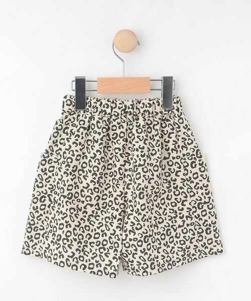 SHOO・LA・RUE / シューラルー ショート・ハーフ・半端丈パンツ | 【100-150cm/撥水】サイドポケット総柄ハーフパンツ | 詳細2