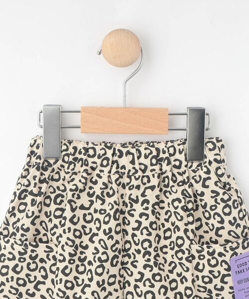 SHOO・LA・RUE / シューラルー ショート・ハーフ・半端丈パンツ | 【100-150cm/撥水】サイドポケット総柄ハーフパンツ | 詳細3