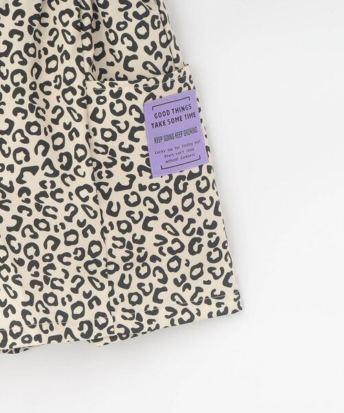 SHOO・LA・RUE / シューラルー ショート・ハーフ・半端丈パンツ | 【100-150cm/撥水】サイドポケット総柄ハーフパンツ | 詳細5