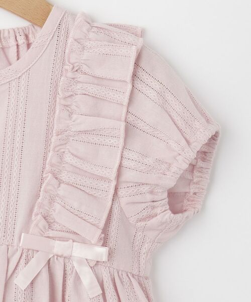 SHOO・LA・RUE / シューラルー シャツ・ブラウス | 【100-120cm】コットンフリルブラウス | 詳細5