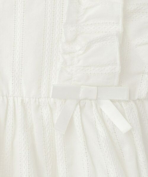 SHOO・LA・RUE / シューラルー シャツ・ブラウス | 【100-120cm】コットンフリルブラウス | 詳細7