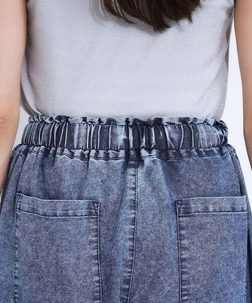 SHOO・LA・RUE / シューラルー デニムパンツ | 【S-LL】サイドラインがアクセント イージーデニムパンツ | 詳細13