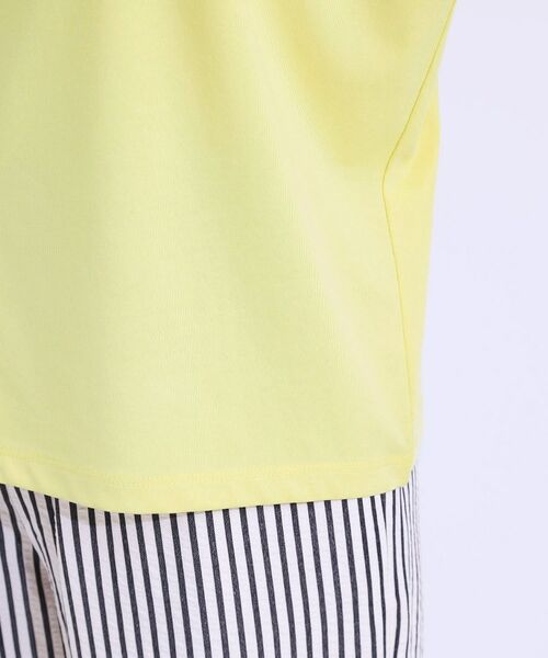 SHOO・LA・RUE / シューラルー Tシャツ | 【S-LL/ひんやり/UV/プチプラ】お袖タックで好印象 デザインTシャツ | 詳細25