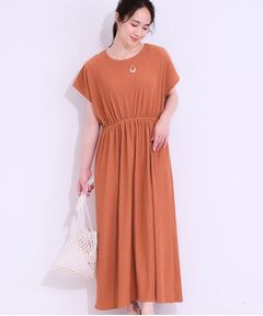 SHOO・LA・RUE / シューラルー ロング・マキシ丈ワンピース | 【前後2WAY】さらりと大人上品に 楊柳フレンチワンピース