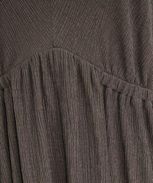 SHOO・LA・RUE / シューラルー ロング・マキシ丈ワンピース | 【前後2WAY】さらりと大人上品に 楊柳フレンチワンピース | 詳細14