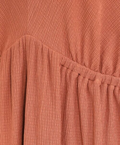 SHOO・LA・RUE / シューラルー ロング・マキシ丈ワンピース | 【前後2WAY】さらりと大人上品に 楊柳フレンチワンピース | 詳細21