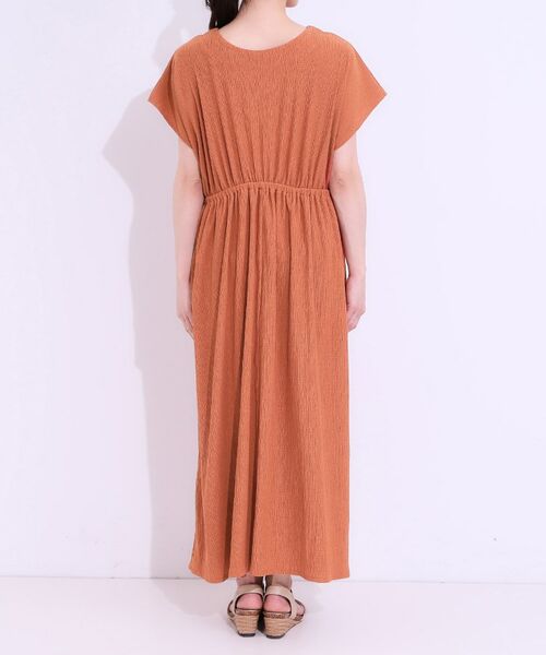 SHOO・LA・RUE / シューラルー ロング・マキシ丈ワンピース | 【前後2WAY】さらりと大人上品に 楊柳フレンチワンピース | 詳細24