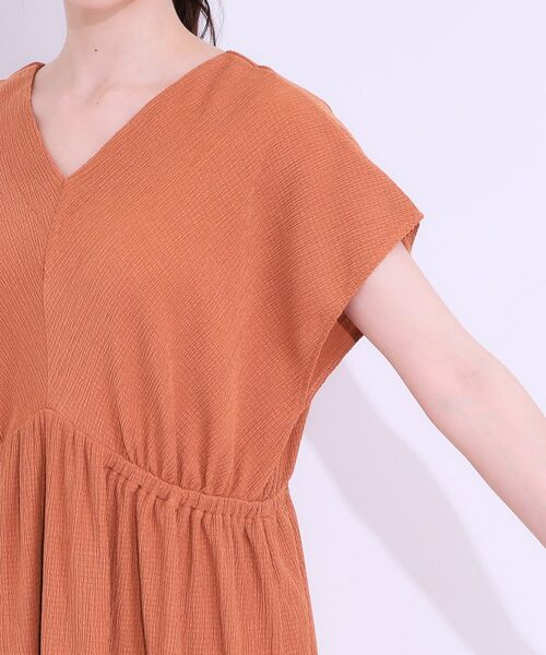 SHOO・LA・RUE / シューラルー ロング・マキシ丈ワンピース | 【前後2WAY】さらりと大人上品に 楊柳フレンチワンピース | 詳細26